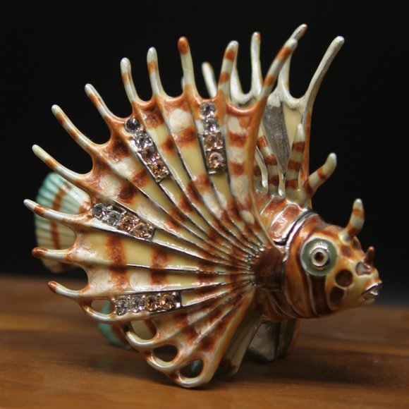 Lionfish Trinket Box (Vintage) - Picture 4 of 13